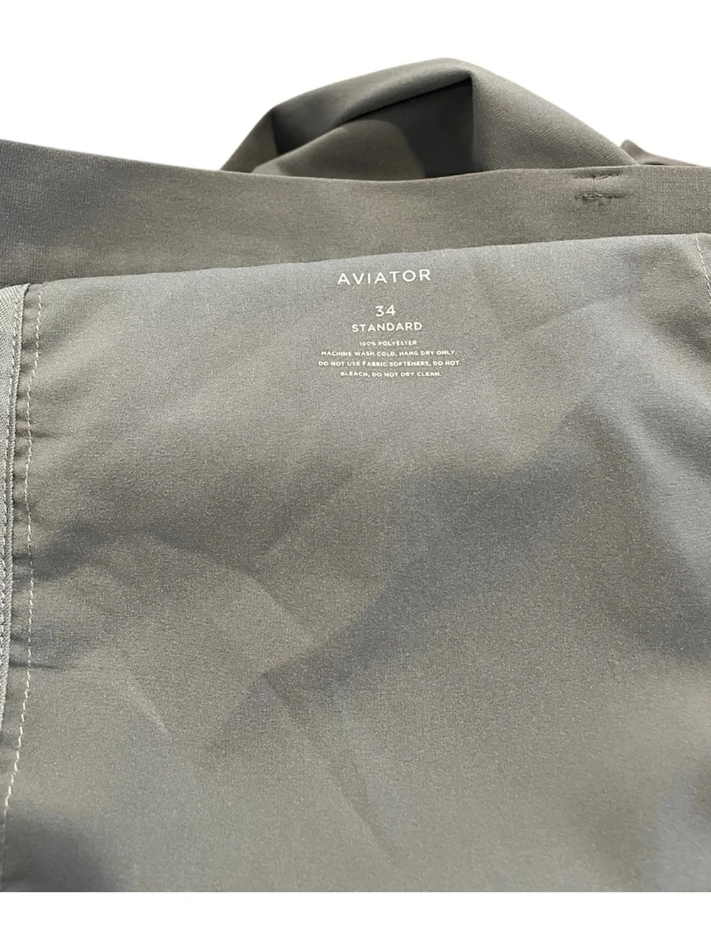 Ministry of Supply Aviator Pants Light Gray Size 34 Standard